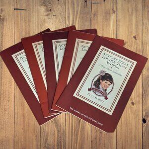 American Girl Samantha Play Script • Actions Speak Louder Than Words • Lot of 5